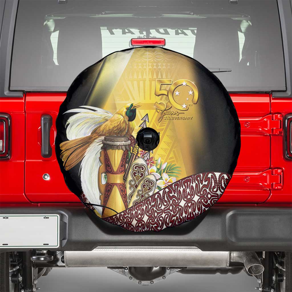 Papua New Guinea Spare Tire Cover 50 Years Of Independence - Polynesian Pride