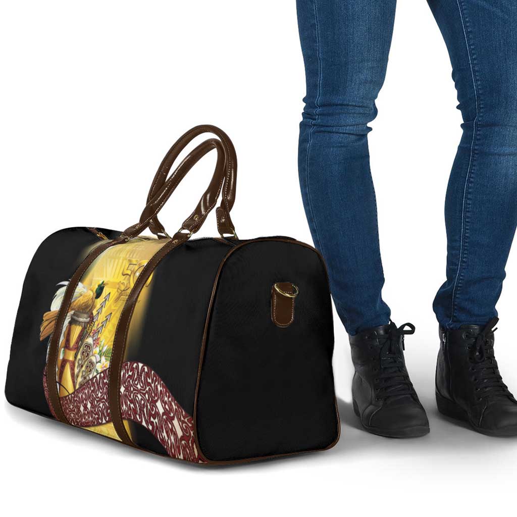 Papua New Guinea Travel Bag 50 Years Of Independence - Polynesian Pride
