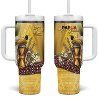 Papua New Guinea Tumbler With Handle 50 Years Of Independence - Polynesian Pride