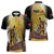 Papua New Guinea Zipper Polo Shirt 50 Years Of Independence - Polynesian Pride