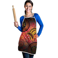 Papua New Guinea Apron Birds Of Paradise With Aboriginal Pattern - Polynesian Pride