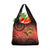 Papua New Guinea Grocery Bag Birds Of Paradise With Aboriginal Pattern - Polynesian Pride