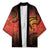 Papua New Guinea Kimono Birds Of Paradise With Aboriginal Pattern - Polynesian Pride