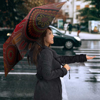 Papua New Guinea Umbrella Birds Of Paradise With Aboriginal Pattern - Polynesian Pride