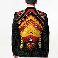 Papua New Guinea Independence Day Blazer Tribal Mask - Polynesian Pride