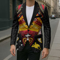 Papua New Guinea Independence Day Blazer Tribal Mask - Polynesian Pride