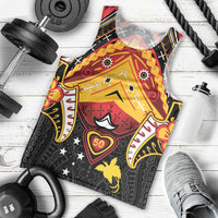 Papua New Guinea Independence Day Men Tank Top Tribal Mask - Polynesian Pride