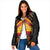 Papua New Guinea Independence Day Padded Jacket Tribal Mask - Polynesian Pride