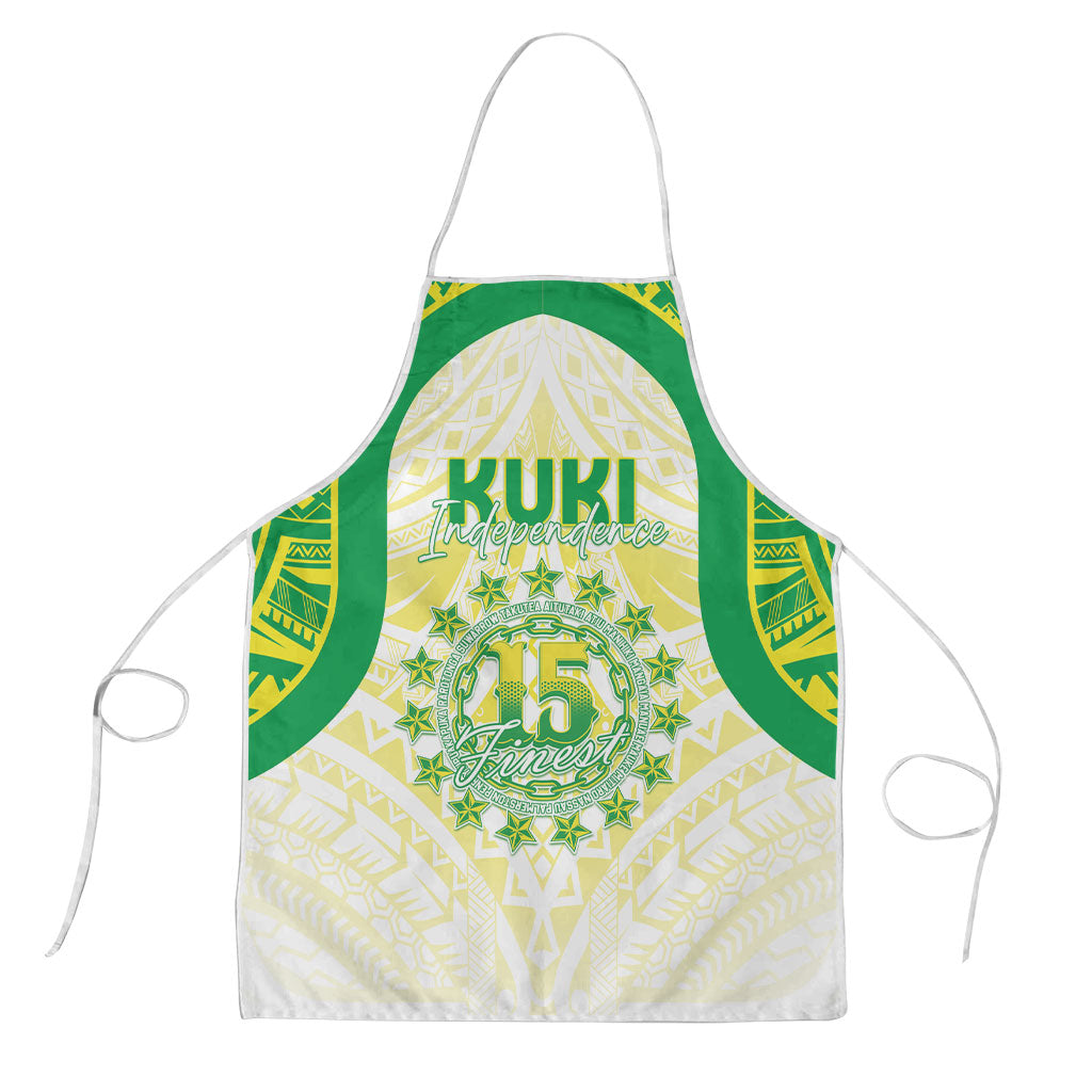 Kuki Independence 2026 Apron Cook Islands 15 Finest White Version
