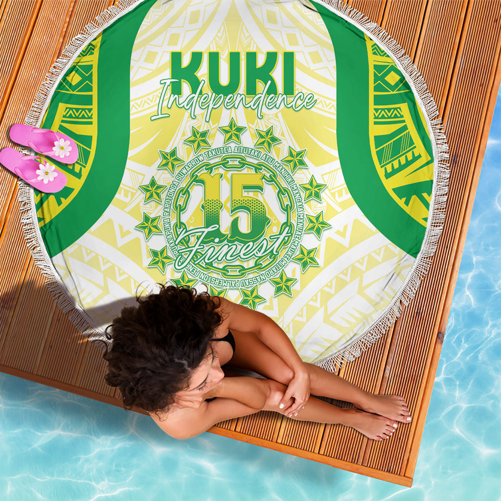 Kuki Independence 2026 Beach Blanket Cook Islands 15 Finest White Version