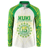 Kuki Independence 2026 Button Sweatshirt Cook Islands 15 Finest White Version