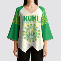 Kuki Independence 2026 Kimono Sleeve Blouse Cook Islands 15 Finest White Version