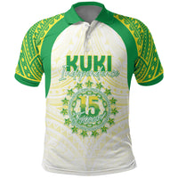 Kuki Independence 2026 Polo Shirt Cook Islands 15 Finest White Version