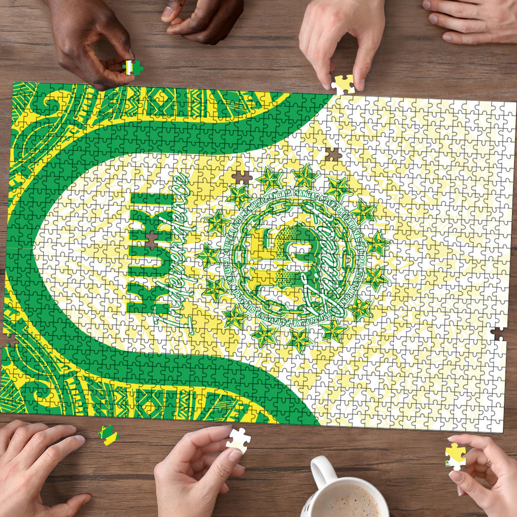 Kuki Independence 2026 Puzzle Cook Islands 15 Finest White Version