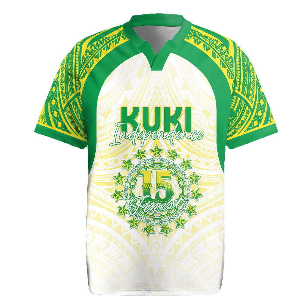 Kuki Independence 2026 Rugby Jersey Cook Islands 15 Finest White Version