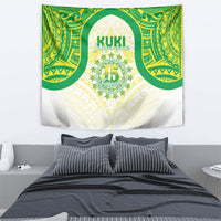 Kuki Independence 2026 Tapestry Cook Islands 15 Finest White Version