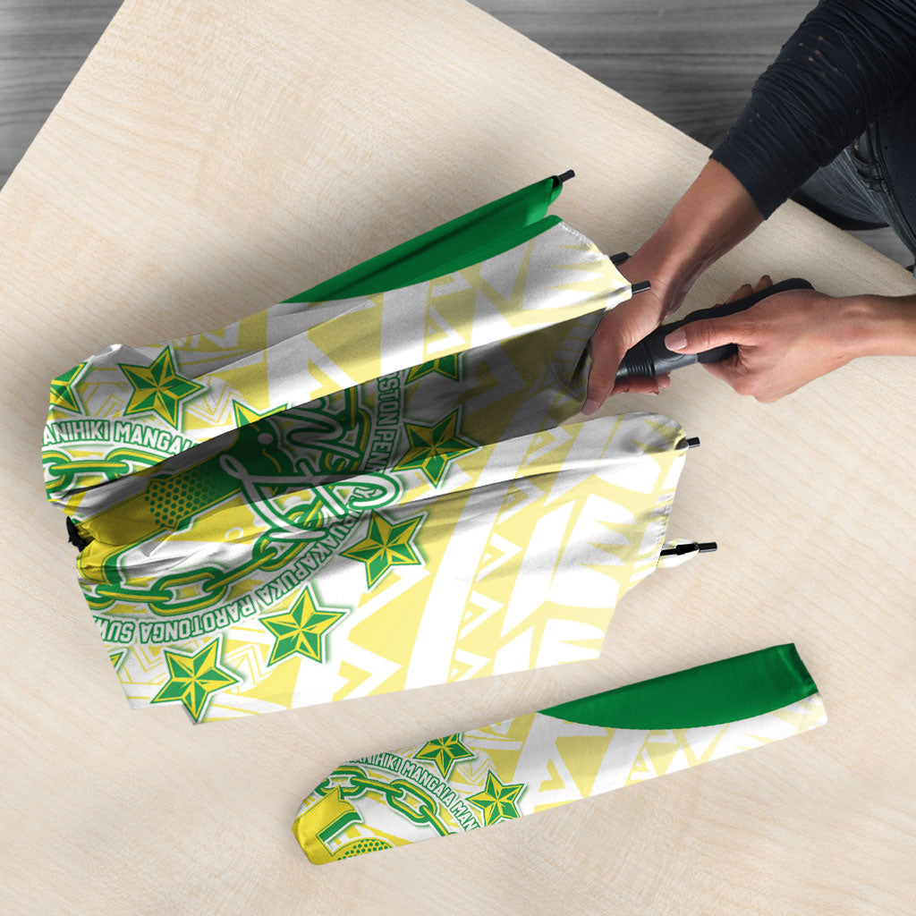 Kuki Independence 2026 Umbrella Cook Islands 15 Finest White Version