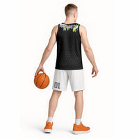 Hawaii Statehood Day Basketball Jersey Kakau Pattern With Maile Pikake Honohono Lei