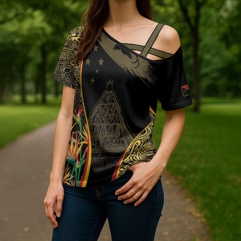 Papua New Guinea Hapi De Bilong Indipendens Cross Shoulder Shirt Special Style