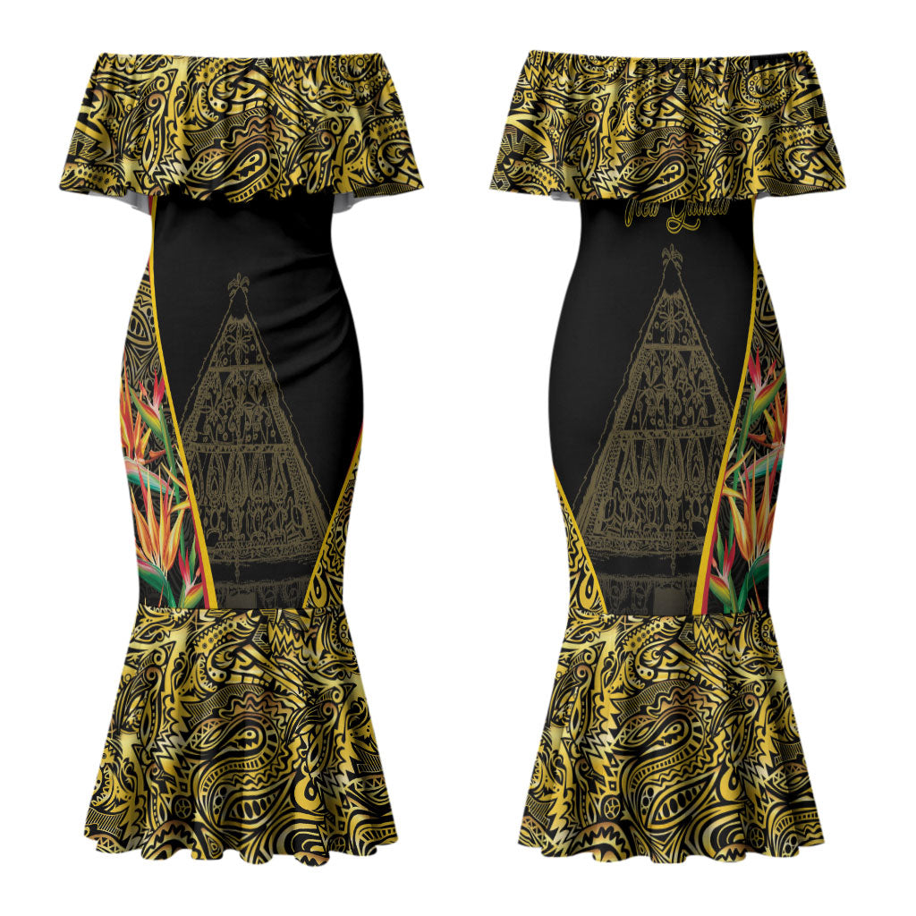 Papua New Guinea Hapi De Bilong Indipendens Family Matching Mermaid Dress and Hawaiian Shirt Special Style