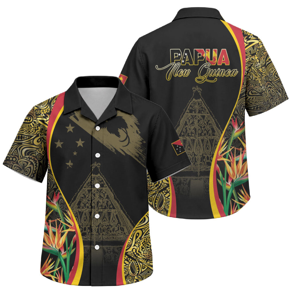 Papua New Guinea Hapi De Bilong Indipendens Family Matching Short Sleeve Bodycon Dress and Hawaiian Shirt Special Style