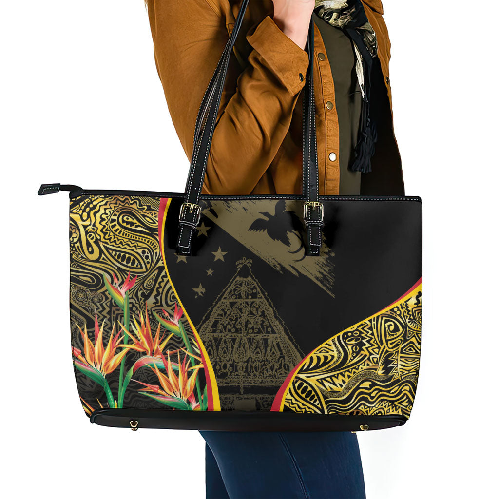 Papua New Guinea Hapi De Bilong Indipendens Leather Tote Bag Special Style