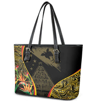 Papua New Guinea Hapi De Bilong Indipendens Leather Tote Bag Special Style
