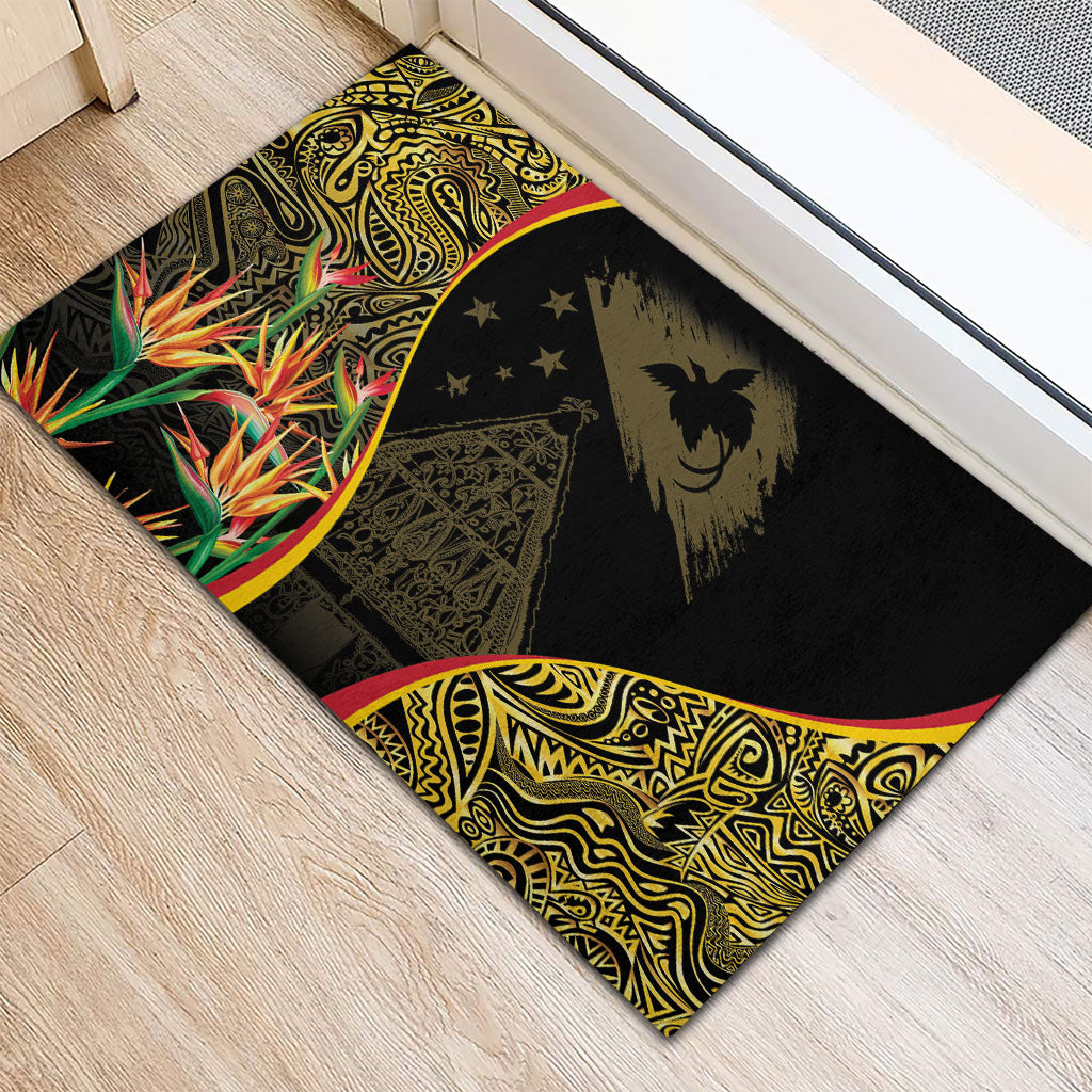 Papua New Guinea Hapi De Bilong Indipendens Rubber Doormat Special Style