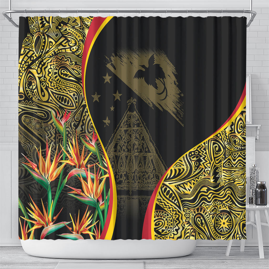 Papua New Guinea Hapi De Bilong Indipendens Shower Curtain Special Style