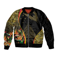 Papua New Guinea Hapi De Bilong Indipendens Sleeve Zip Bomber Jacket Special Style