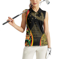 Papua New Guinea Hapi De Bilong Indipendens Women Sleeveless Polo Shirt Special Style
