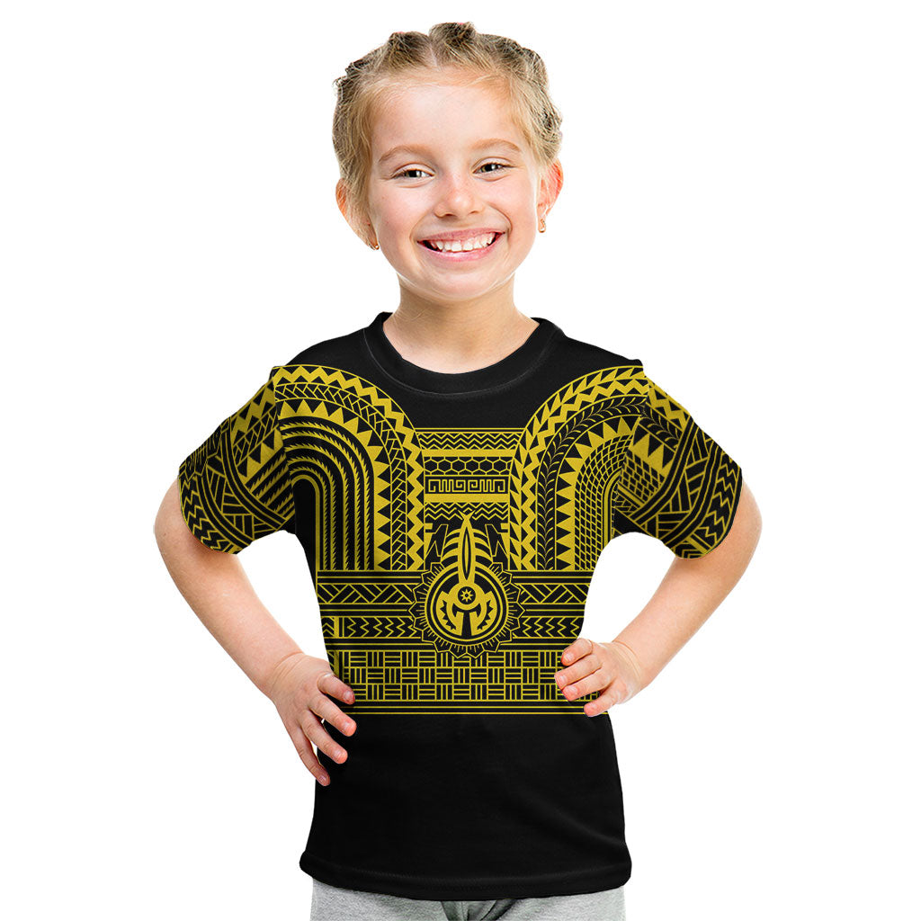 Philippines Filipinos Kid T Shirt Igorot Tribal Pattern Black