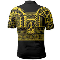 Philippines Filipinos Polo Shirt Igorot Tribal Pattern Black