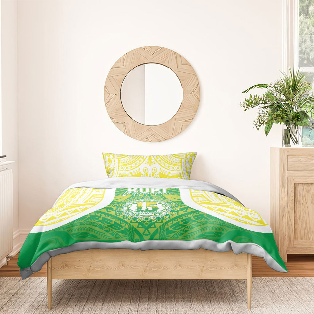 Kuki Independence 2026 Bedding Set Cook Islands 15 Finest Green Version