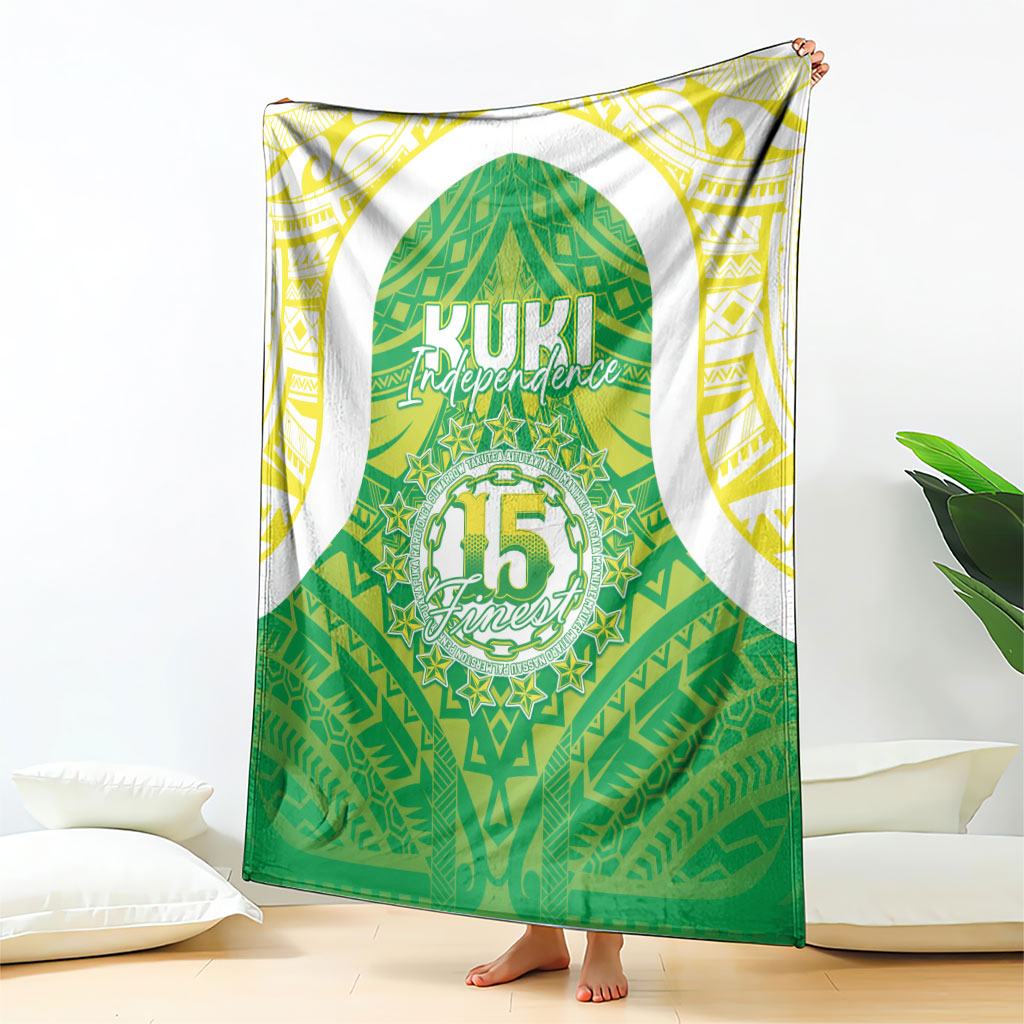 Kuki Independence 2026 Blanket Cook Islands 15 Finest Green Version