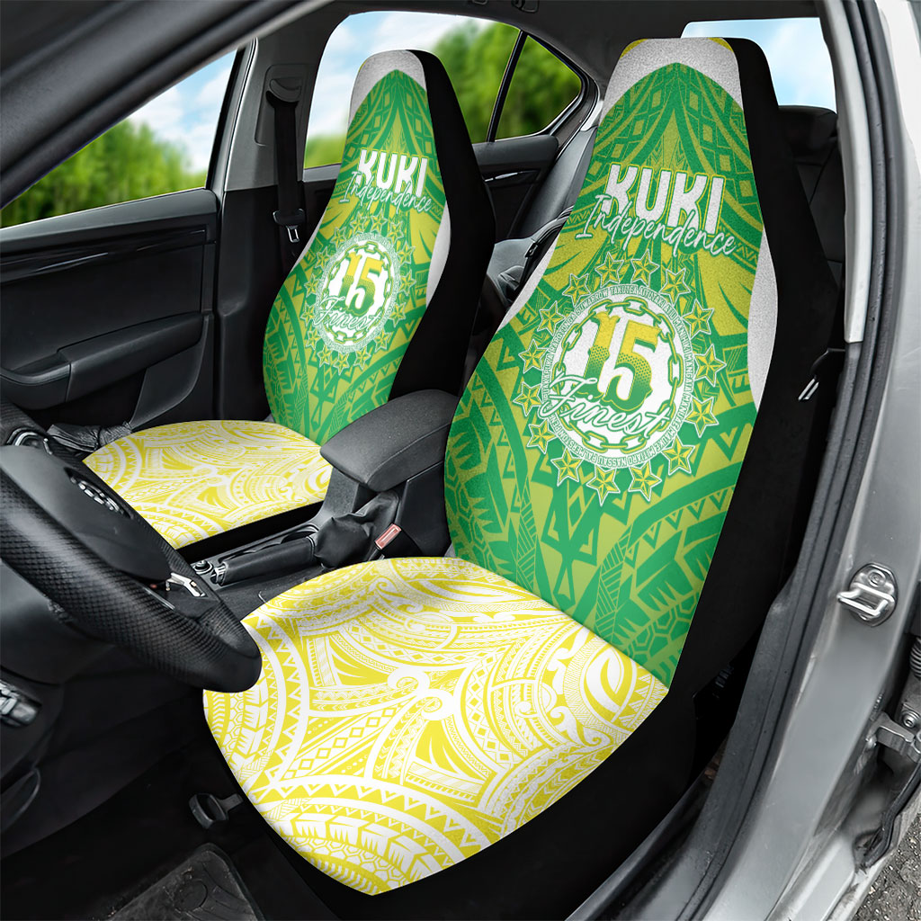 Kuki Independence 2026 Car Seat Cover Cook Islands 15 Finest Green Version
