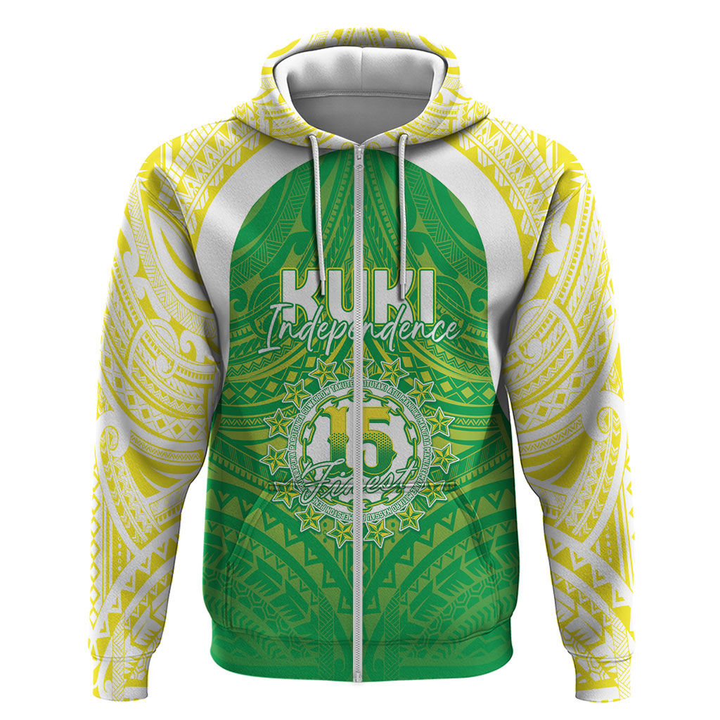 Kuki Independence 2026 Hoodie Cook Islands 15 Finest Green Version