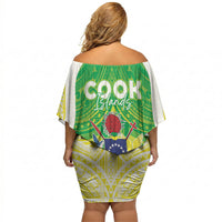 Kuki Independence 2026 Off Shoulder Short Dress Cook Islands 15 Finest Green Version