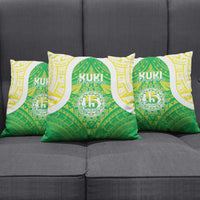 Kuki Independence 2026 Pillow Cover Cook Islands 15 Finest Green Version