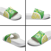 Kuki Independence 2026 Slide Sandals Cook Islands 15 Finest Green Version