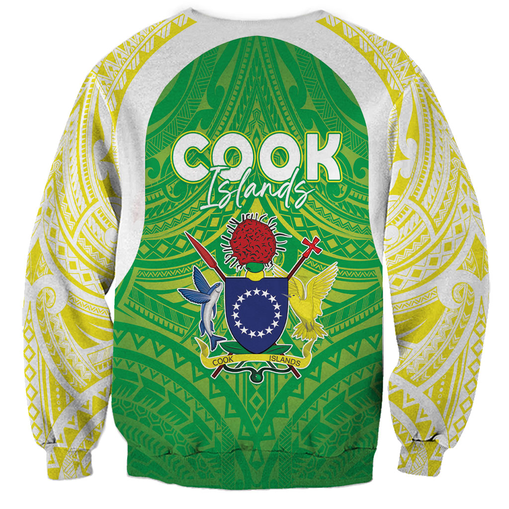 Kuki Independence 2026 Sweatshirt Cook Islands 15 Finest Green Version