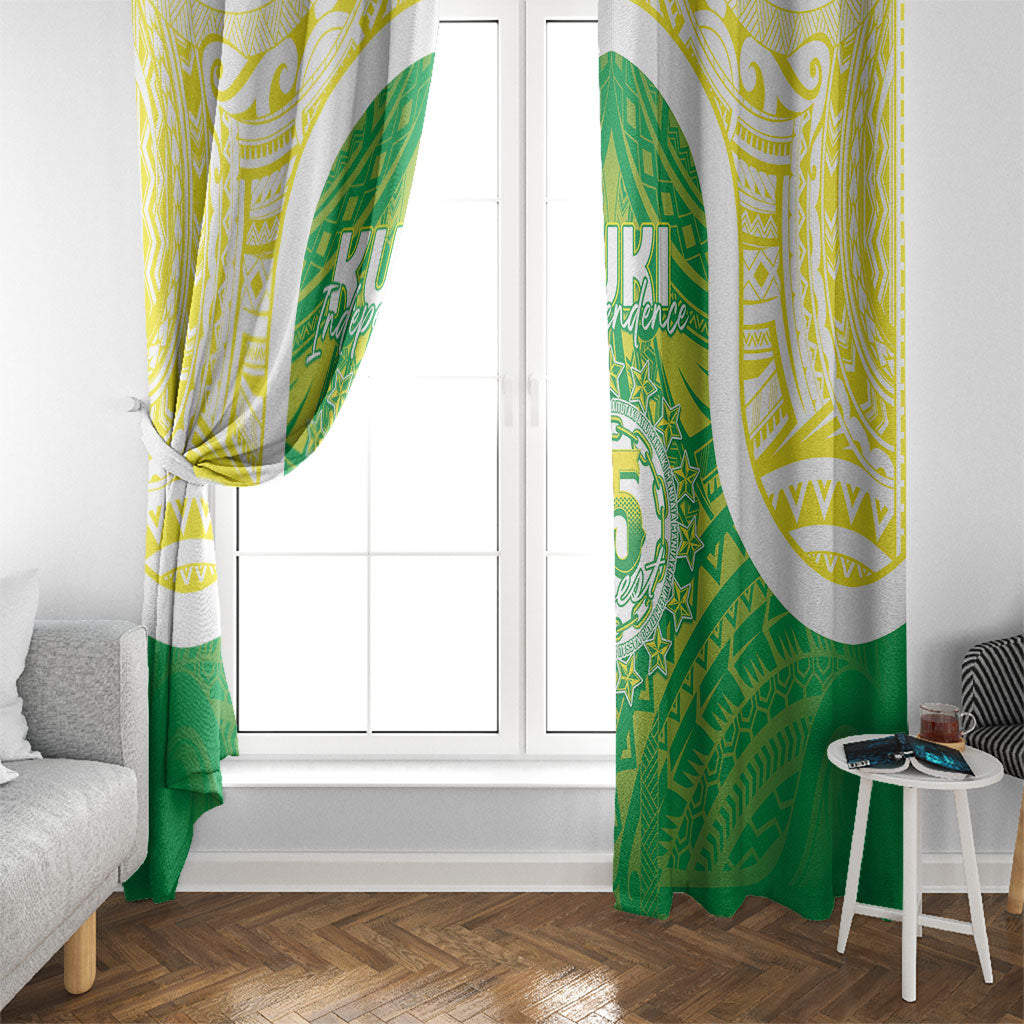 Kuki Independence 2026 Window Curtain Cook Islands 15 Finest Green Version