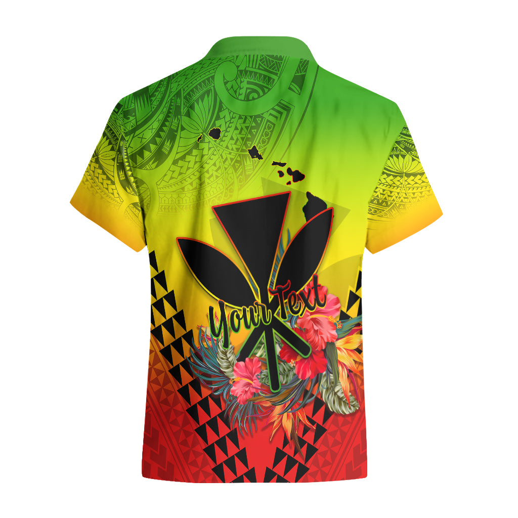 Personalized Hawaii Hawaiian Shirt Kakau Kanaka Maoli With Hibiscus Flowers LT05 - Polynesian Pride