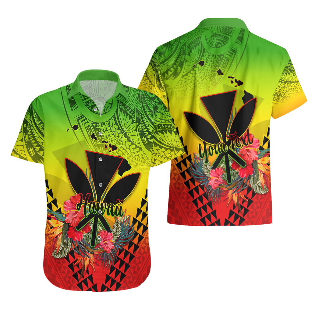 Personalized Hawaii Hawaiian Shirt Kakau Kanaka Maoli With Hibiscus Flowers LT05 - Polynesian Pride
