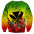 Personalized Hawaii Sweatshirt Kakau Kanaka Maoli With Hibiscus Flowers LT05 - Polynesian Pride