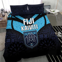 Fiji Kaiviti Rugby Bedding Set Fiji Tapa Pattern
