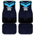 Fiji Kaiviti Rugby Car Mats Fiji Tapa Pattern