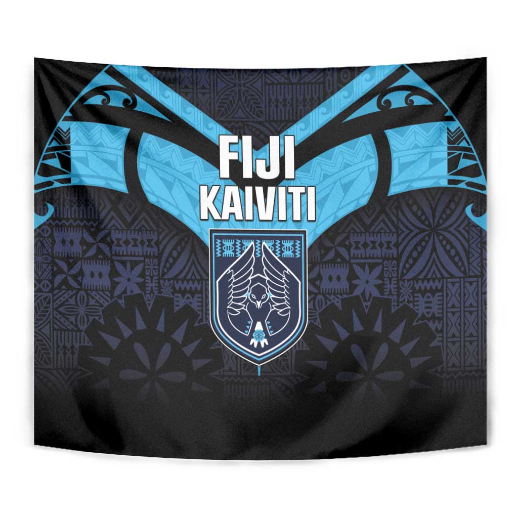 Fiji Kaiviti Rugby Tapestry Fiji Tapa Pattern