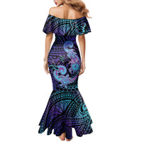 Hawaii Makahiki Turtle Mermaid Dress Spiral Polynesian Tattoo LT05 - Polynesian Pride