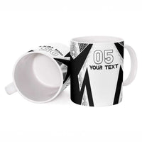 Custom Bula Fiji Football Ceramic Mug Go Champions - Polynesian Pride